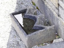 Holy Water Font in the grounds of Abbeyfeale church