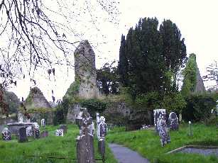 St Nicholas' church ruin and graveyard