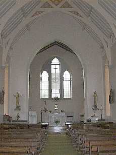Altar in Carrickerry Church