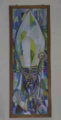 Jack Hanley's painting of St Patrick