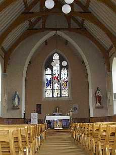 Altar in Ballysteen Church