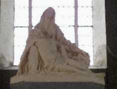 Statue of the Pièta in Askeaton Church