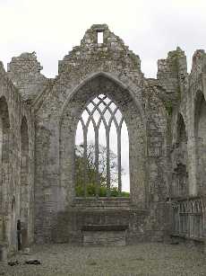 Window in Askeaton Friary