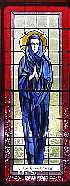 Stained Glass Window of the Blessed Virgin in Athea Church