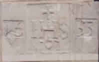 Lintel stone in Augustinians church