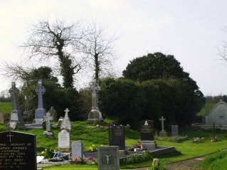 Church Ruin in Colmanswell Graveyard