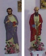 statues in Banogue Church