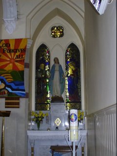 Side Altar to Our Lady