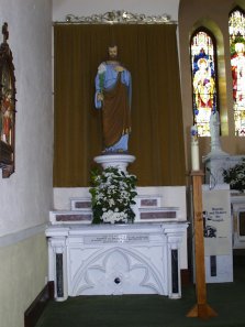 Side Altar to Joseph in Cappagh Church