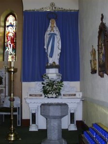 Side Altar to Our Lady in Cappagh church