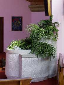 Baptismal Font in Caherdavin Church