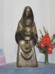Statue of Our Lady at the back of Caherdavin Church