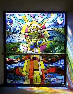 Stained Glass Window of the Creation