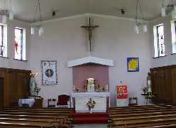 Altar in Coolcappa church