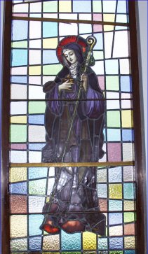 Stained Glass Window in Coolcappa Church