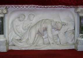 Altar Carving in Sixmilebridge Church