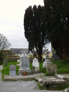 Croagh Abbey graveyard