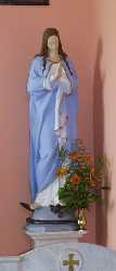 Statue of Our Lady in Croagh Church