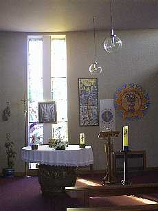 Altar in Bawnmore Church