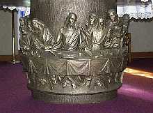 Detail of the Altar in Bawnmore church