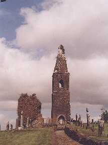 Ruin in Cahernorry graveyard
