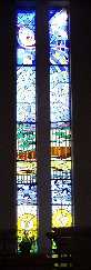 Stained Glass Windows in Bawnmore church