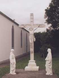 Crucifixion Scene outside Broadford Church