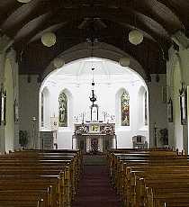 Altar in Dromcollogher Church