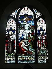 Stained Glass Window in Broadford Church