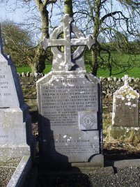 Headstone in memory of William P. Clifford