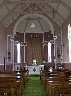 Altar in Kilmeedy Church