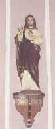 Statue of the Sacred Heart in Kilmeedy Church