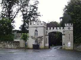 Gate to Glin castle