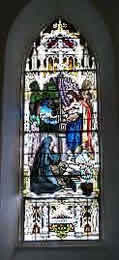 Stained glass windows in Glin Church