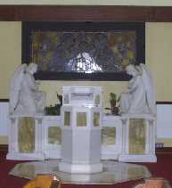 Baptismal Font in the Holy Rosary Church