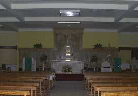 Altar in Holy Family Church