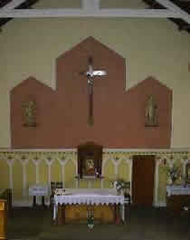 Altar in Kilcornan church