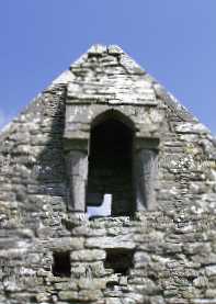 Belfry in Killeen church ruin