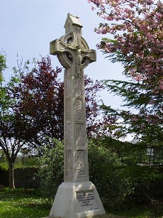 Mission Cross in churchyard