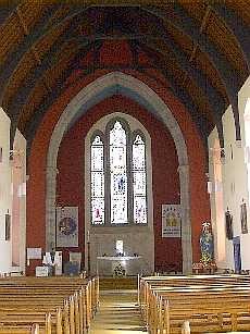Altar in Pallaskenry church