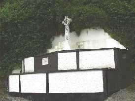 Monument commemorating Pope's visit