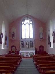 Altar in Ballingaddy church