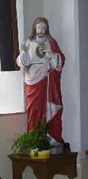 Sacred Heart statue