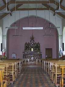 Altar in Cloncagh Church