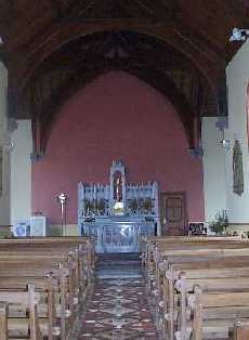 Altar in Knockaderry Church