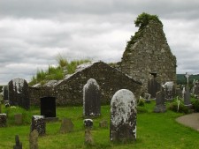 Ruins of Cloncagh church and graveyard