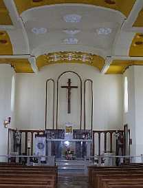 Altar in Loughill Church
