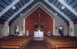 Altar in Manister church