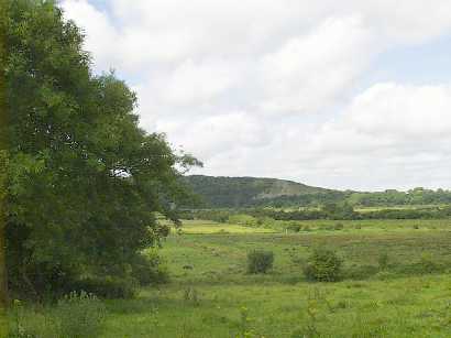 View of surrounding countryside from Toberlaghteen Holy Well