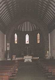 Altar in Monaleen church